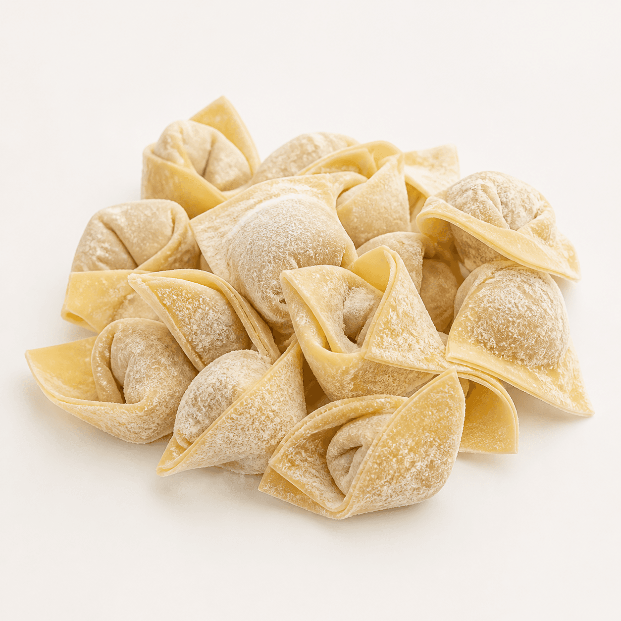 Frozen wontons ingredient identification photo
