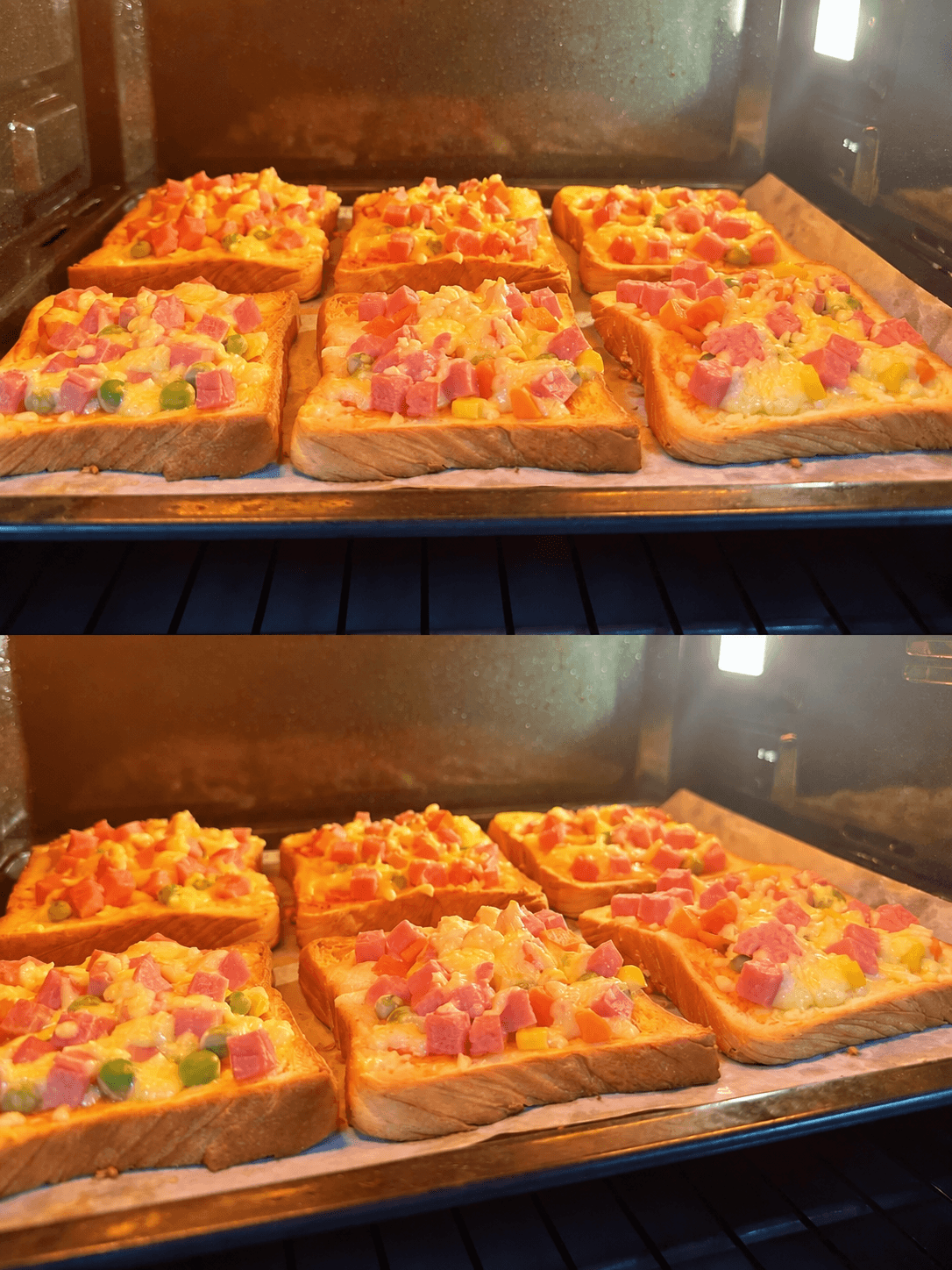 Finished Vegetable Pizza Toast — Easy Weekly Breakfast Meal Prep dish photo