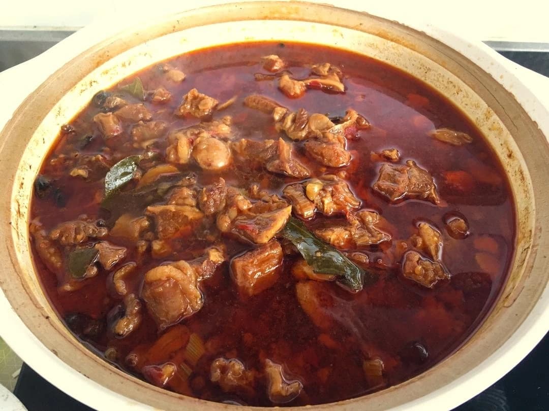 Incredibly Delicious Red-Braised Beef — finished dish, ready to serve.