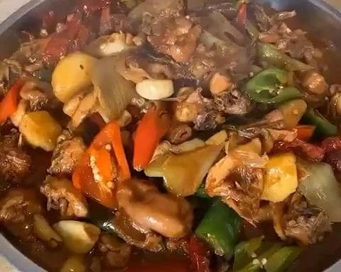 Xinjiang Big Plate Chicken — step 18 visual checkpoint.