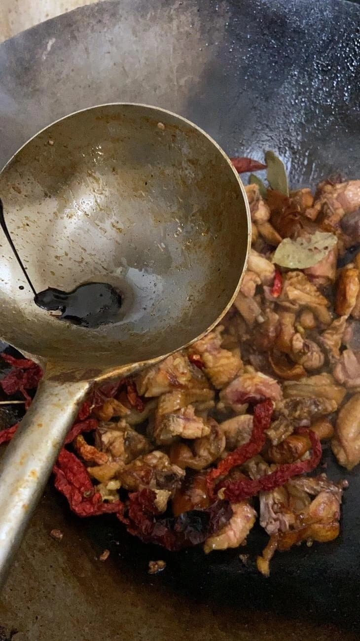 Xinjiang Big Plate Chicken — step 9 visual checkpoint.