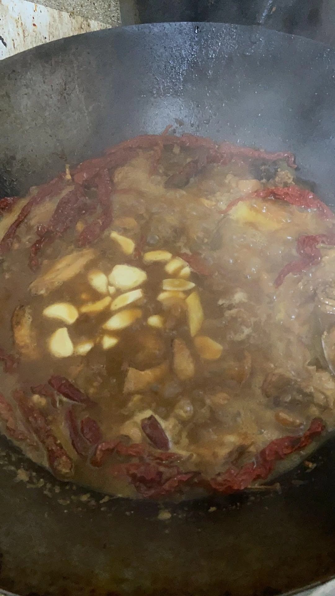 Xinjiang Big Plate Chicken — step 16 visual checkpoint.