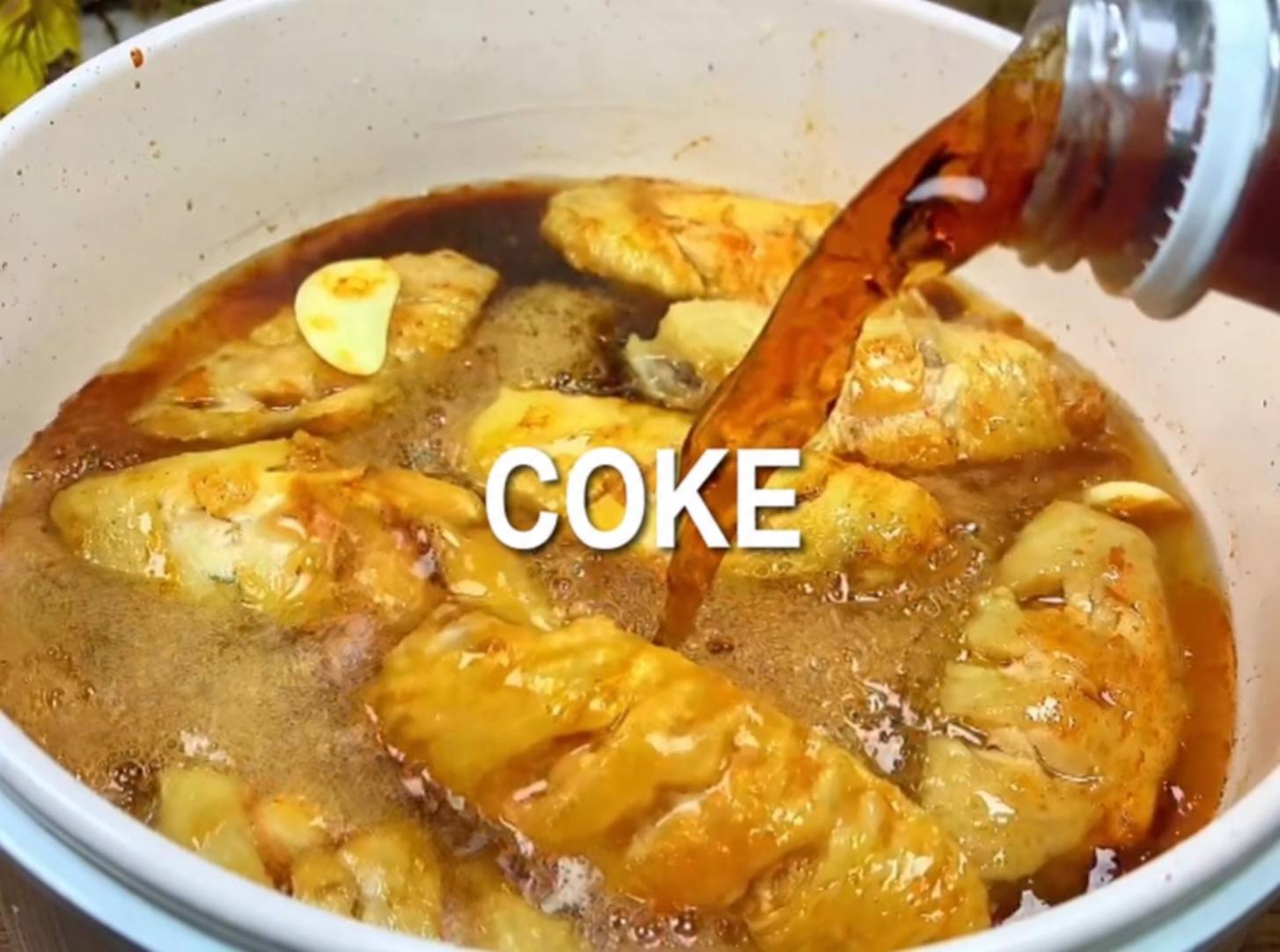 Cola Chicken Wings — step 13 visual checkpoint.