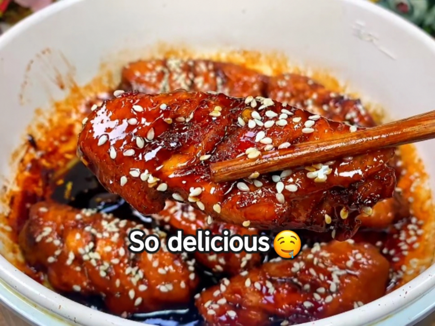 Cola Chicken Wings — finished dish, ready to serve.