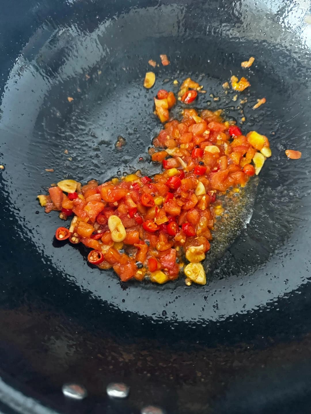Home-Style Hot and Sour Soup — step 4 visual checkpoint.