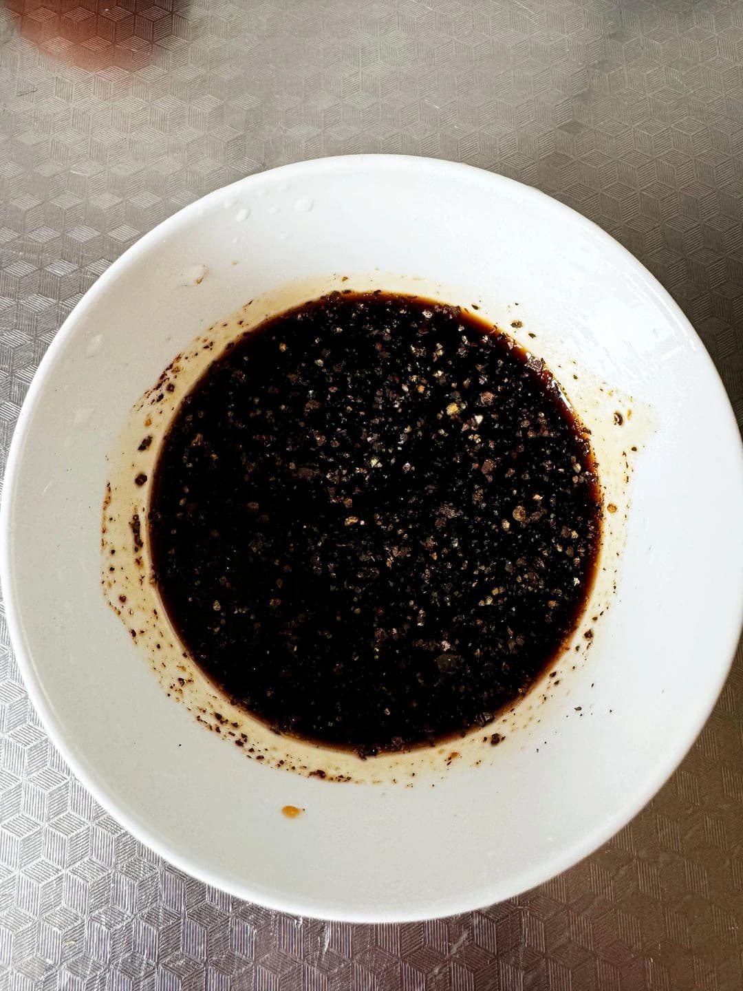 Home-Style Hot and Sour Soup — step 2 visual checkpoint.
