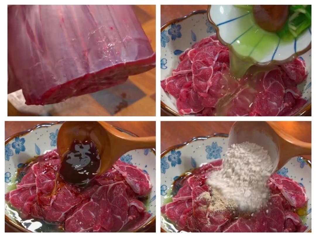 Tomato Beef Soup / Tender and Appetizing — step 1 visual checkpoint.