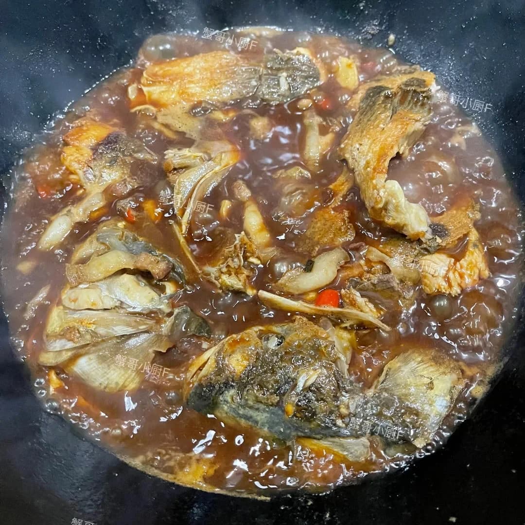 Step 6 photo for Braised Whole Fish / Braised Fish Chunks