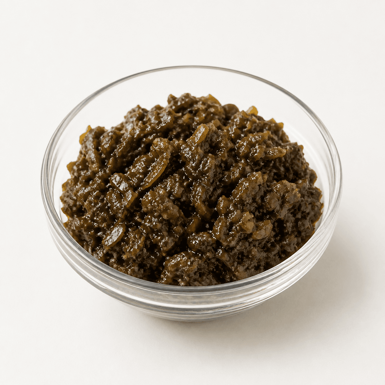 Chinese olive vegetable ingredient identification photo