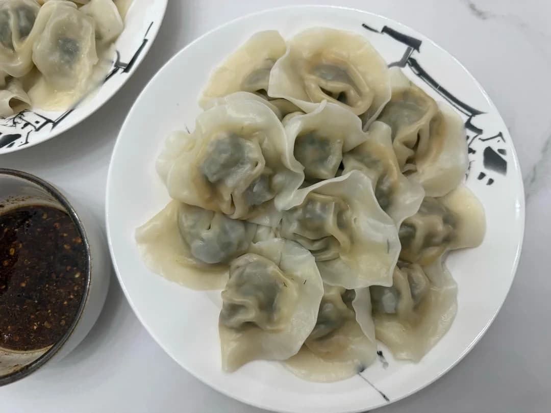 Step 8 photo for Fennel and Pork Dumplings