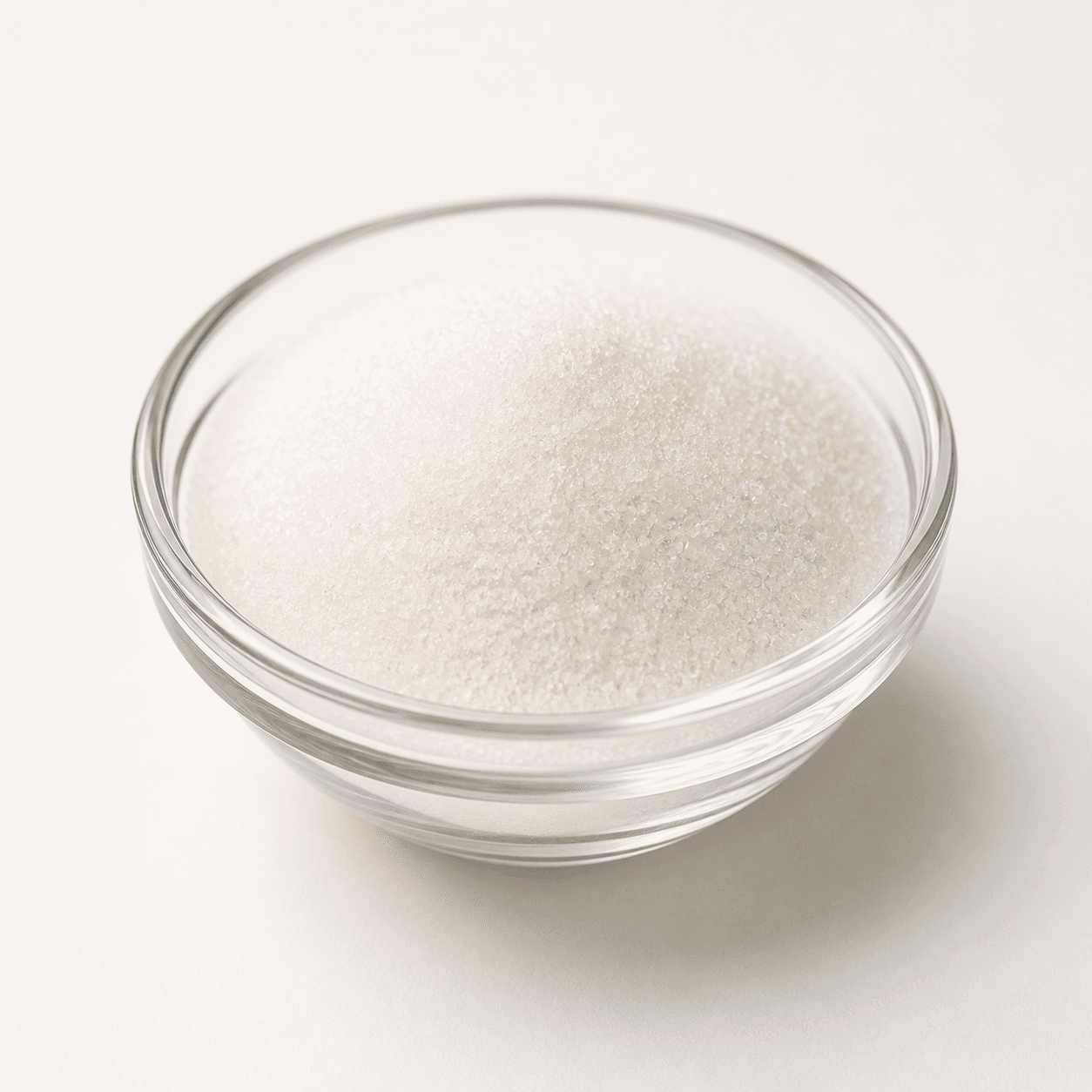 Granulated sugar ingredient identification photo