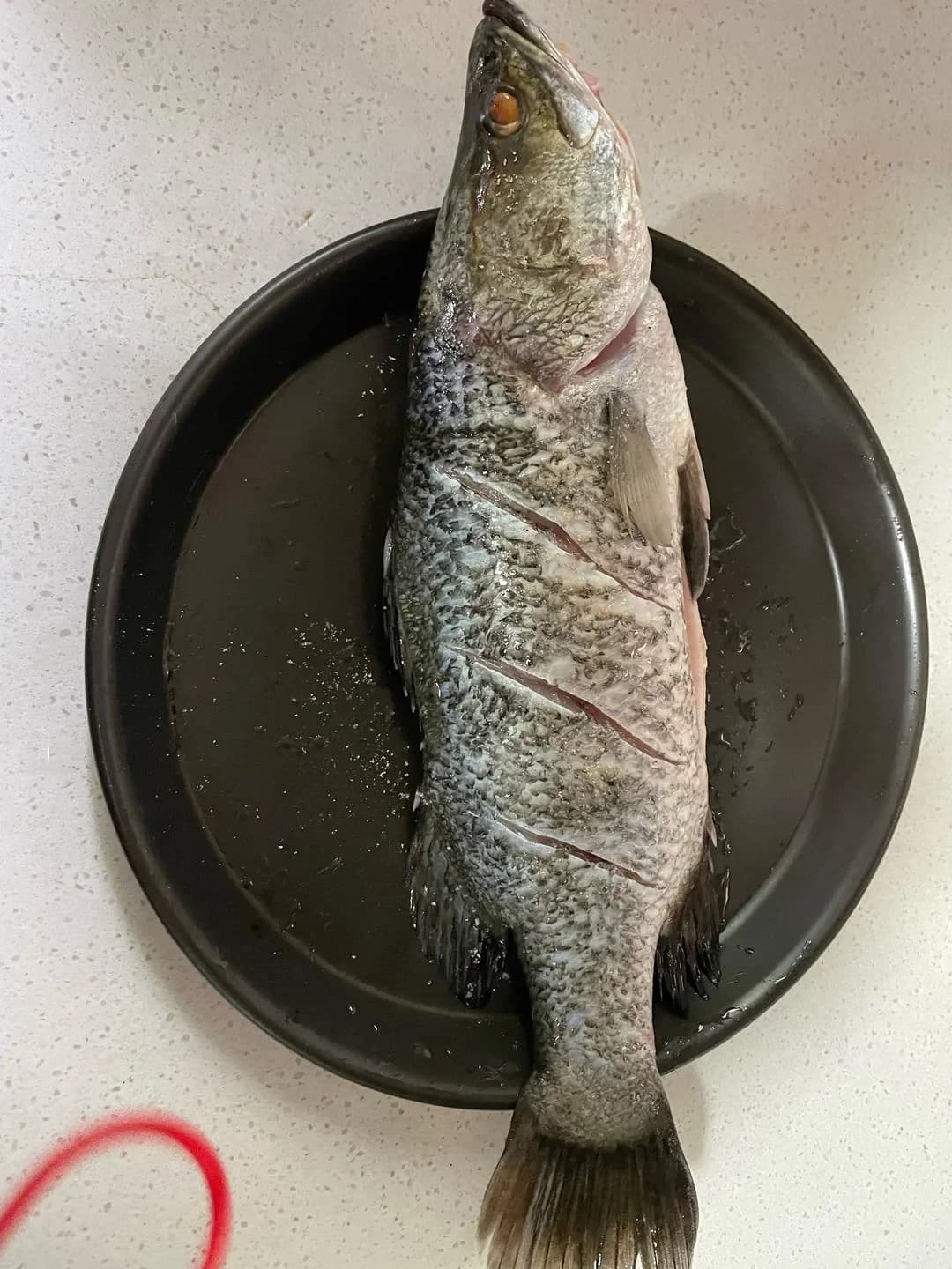 Step 1 photo for Mediterranean Lemon Baked Fish