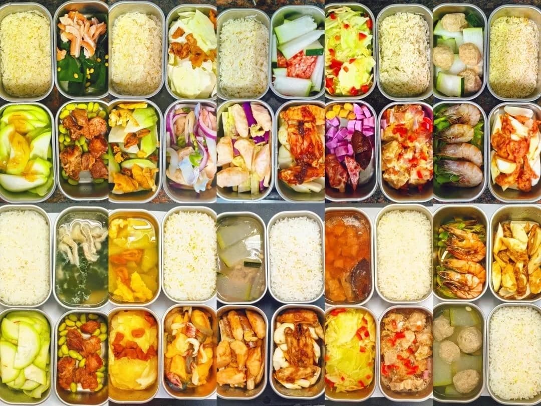 Finished One-Person Quick Steamed Rice, Dishes & Soup (Ongoing) dish photo