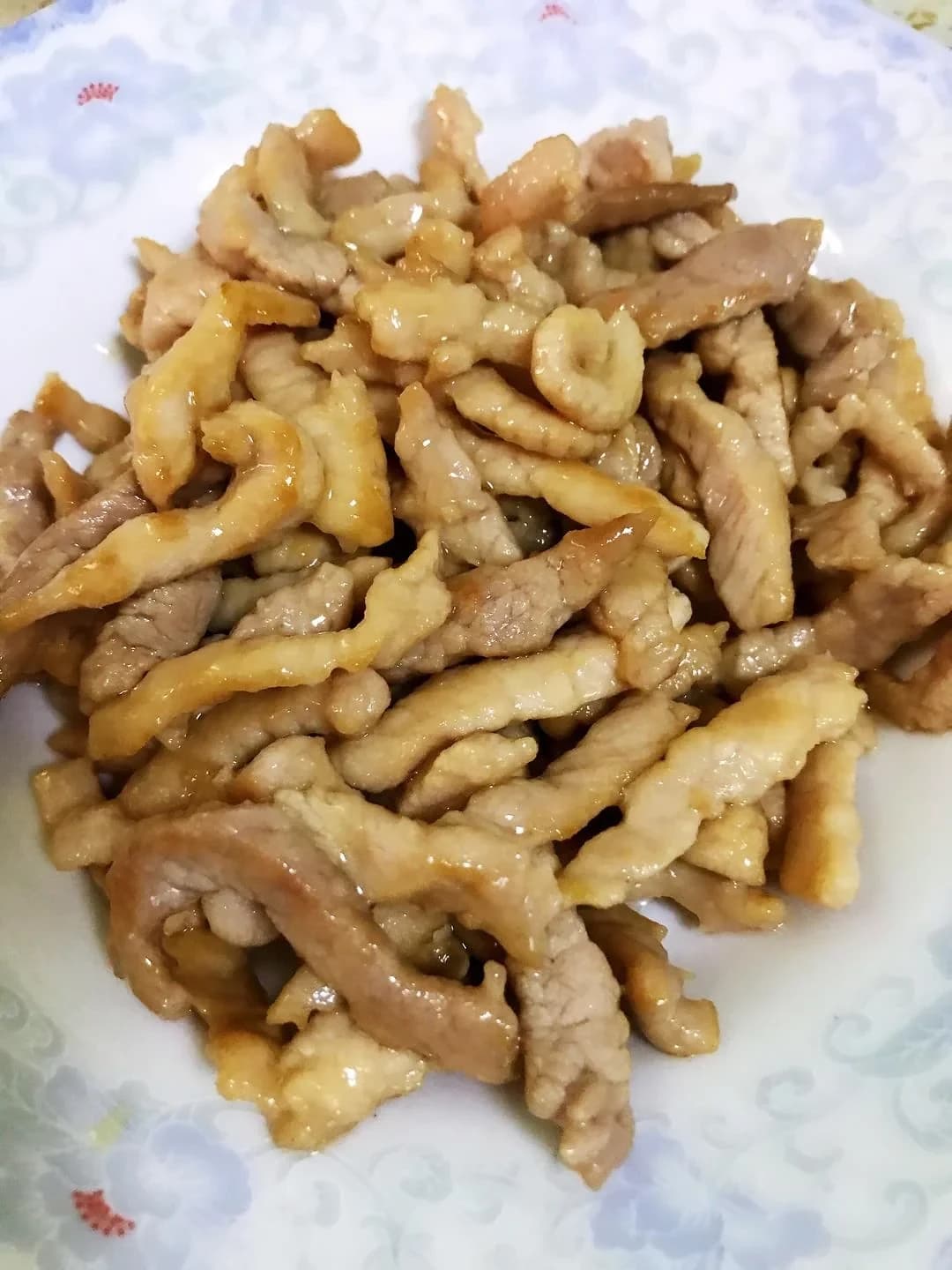 Step 5 photo for Stir-fried Asparagus with Pork