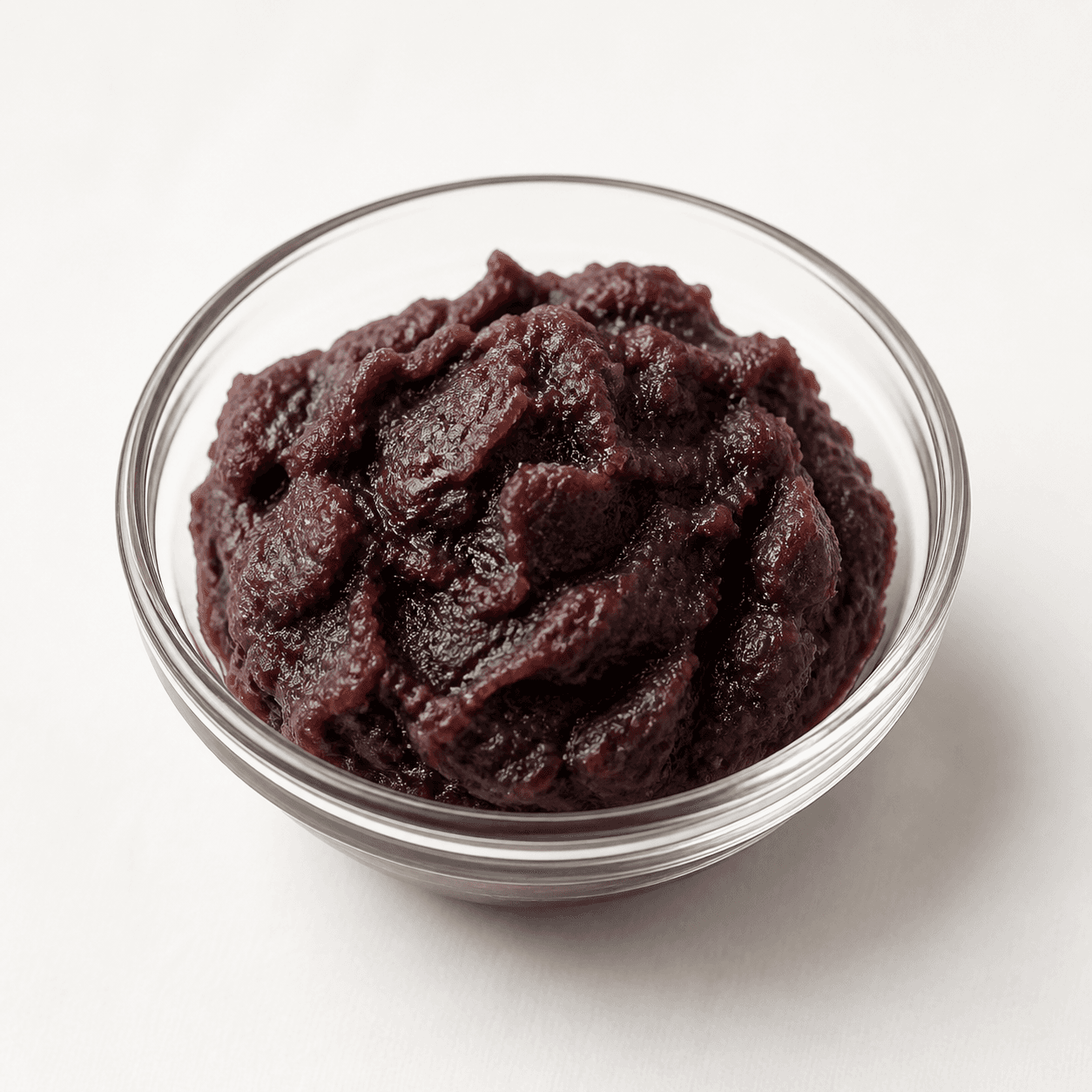 Sweet bean paste ingredient identification photo