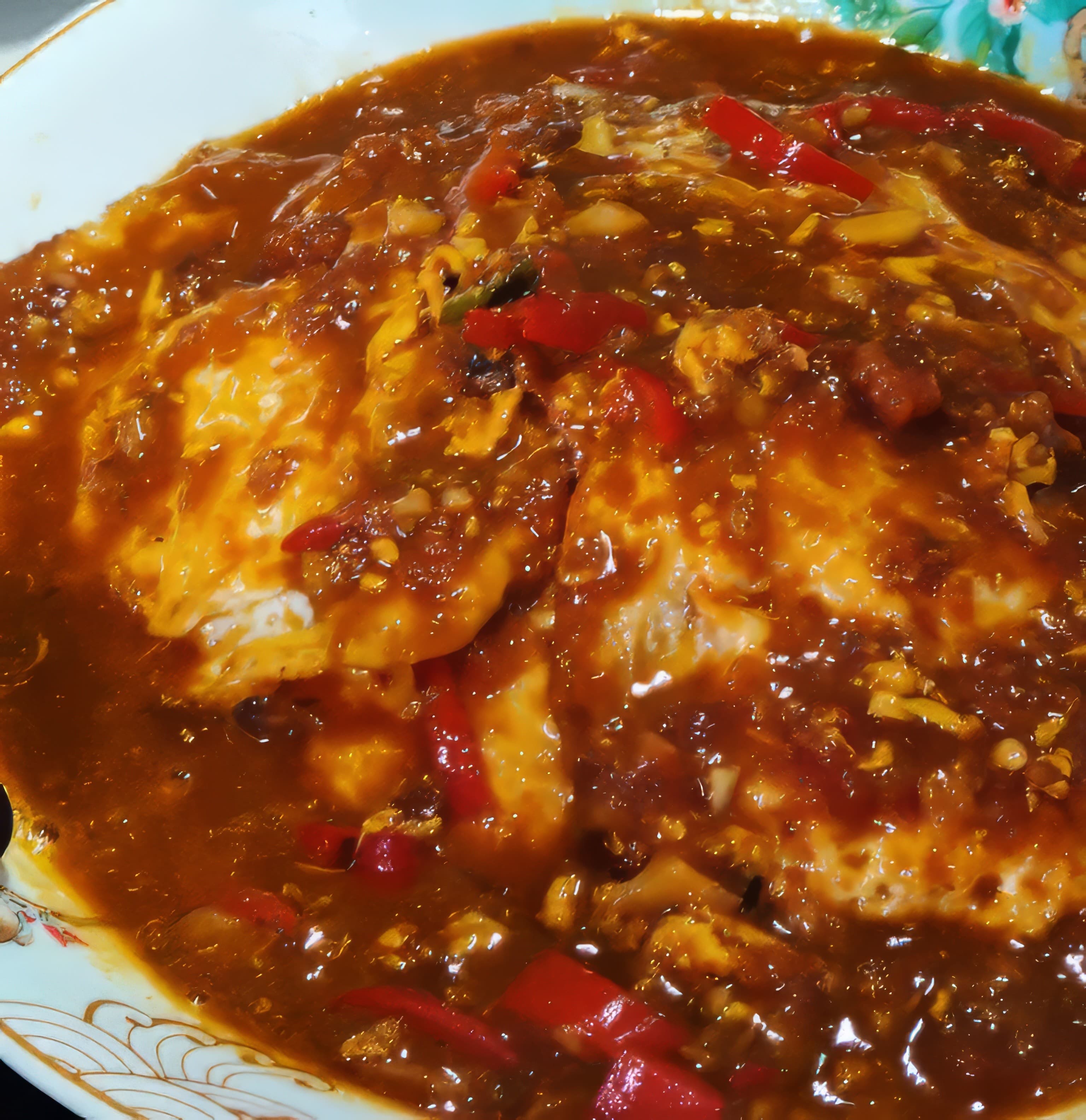 Gongjin Braised Eggs — finished dish, ready to serve.