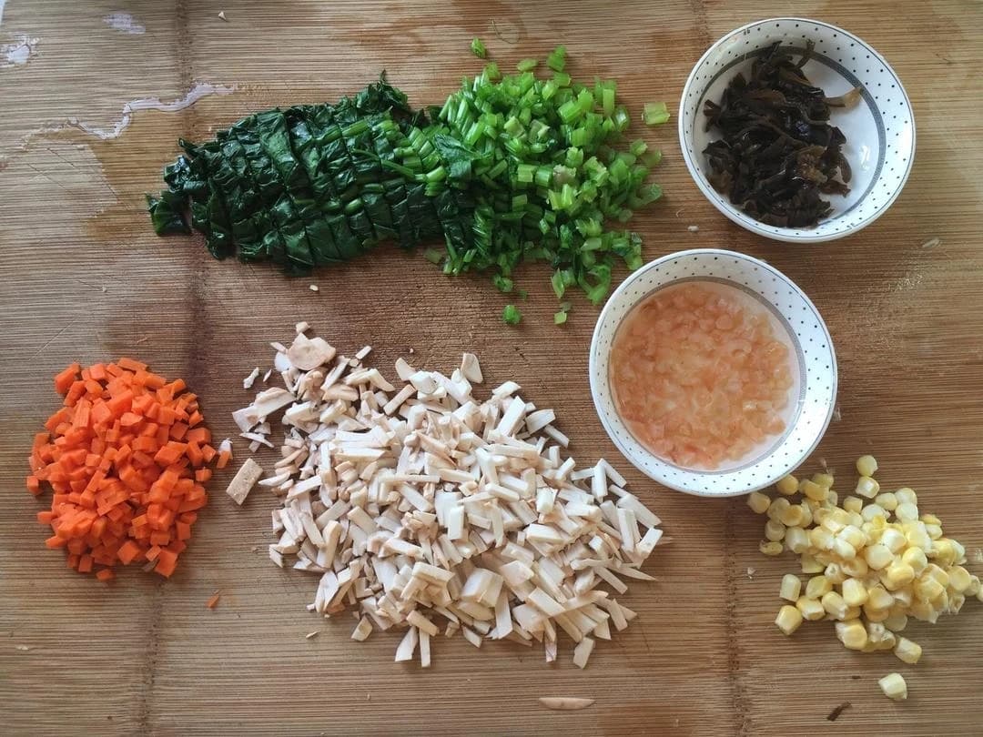 Colorful Vegetable Fried Rice for Kids — step 7 visual checkpoint.