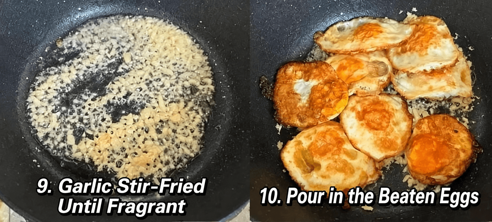 Sweet and Sour Fried Eggs — step 3 visual checkpoint.