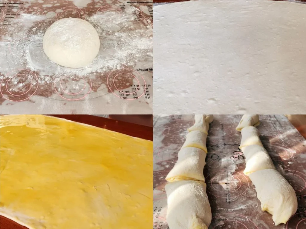 Crispy Layered Scallion Flatbread (You Suan Qian Ceng Shao Bing)