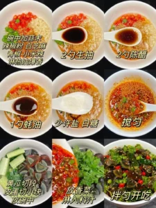 Century Egg and Cucumber Salad