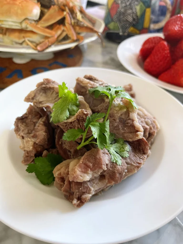 Clear-Simmered Beef Rib Strips