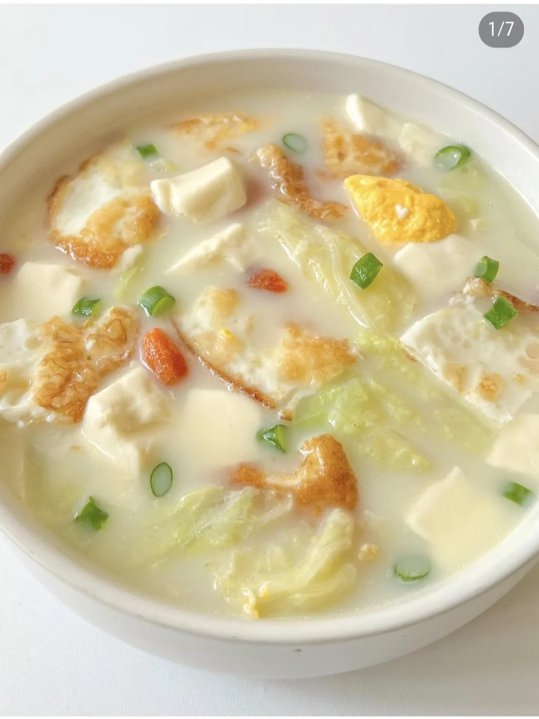 Milky Tofu Soup