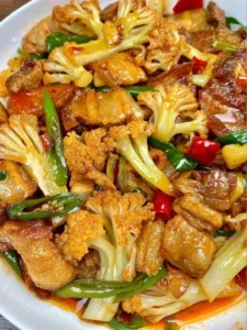 Spicy Dry Pot Cauliflower