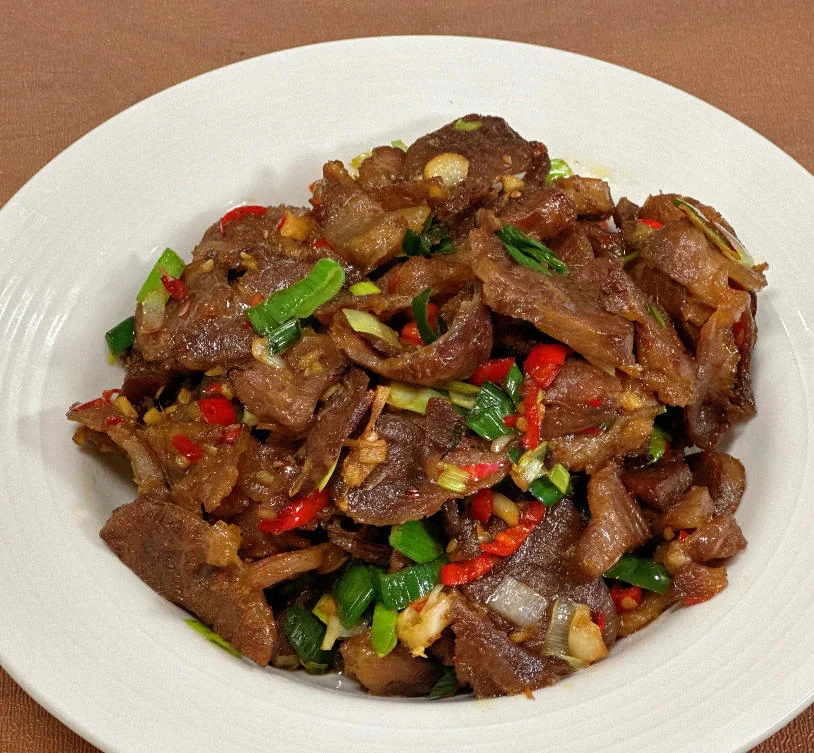 Stir-fried Braised Beef