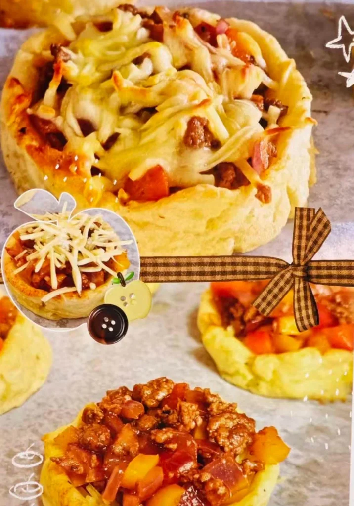 Beef and Cheese Potato Tart