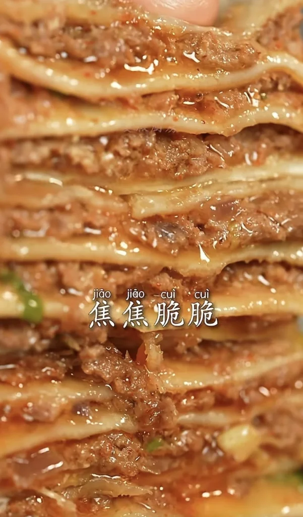 Beef Stuffed Flatbread