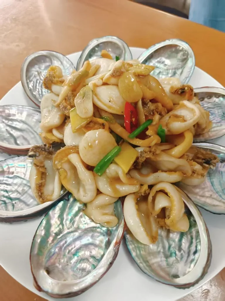 Velvet Stir-fried Abalone Slices