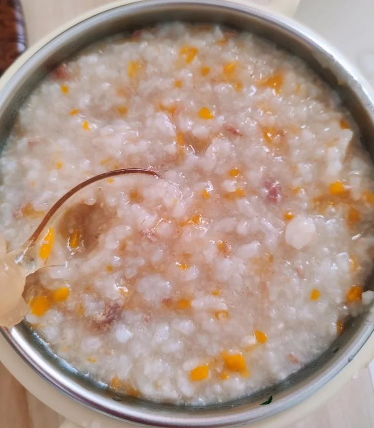 Carrot, Yam & Beef Congee