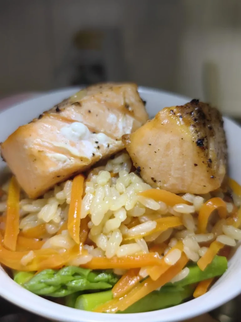 Salmon Rice Pilaf