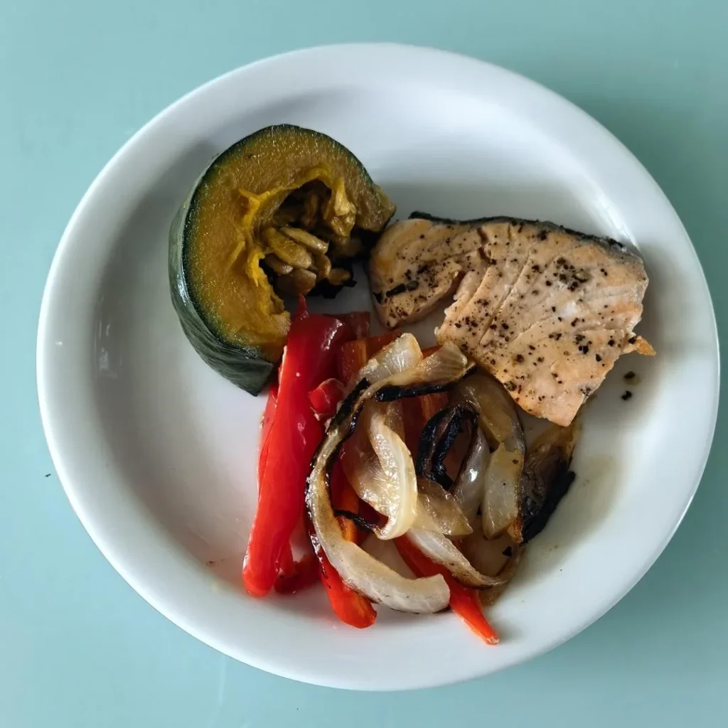 Waterless Salmon & Vegetable Pot (1 Serving)