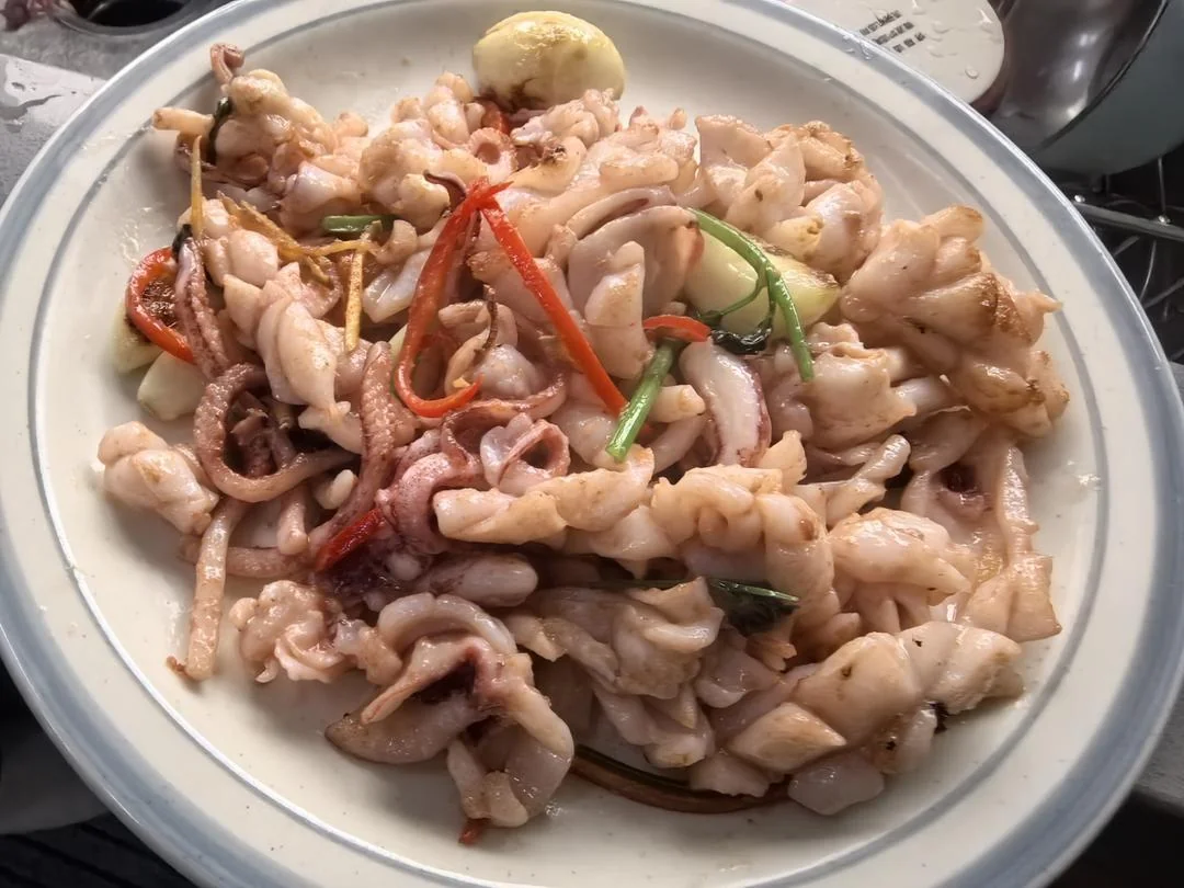 Garlic Squid