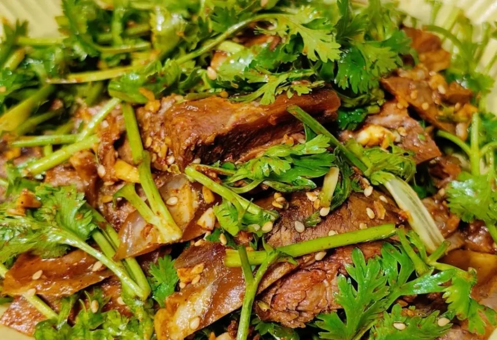 Cilantro Garlic Braised Beef