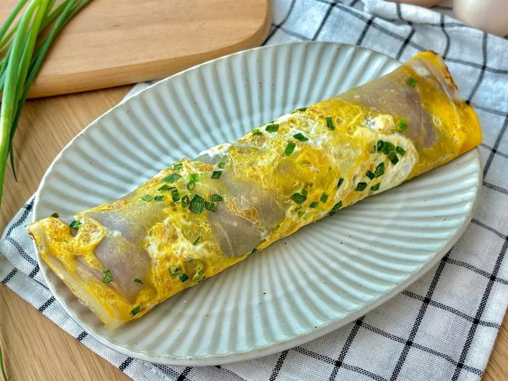 Shanghai Soft Egg Pancake — Classic Breakfast Staple