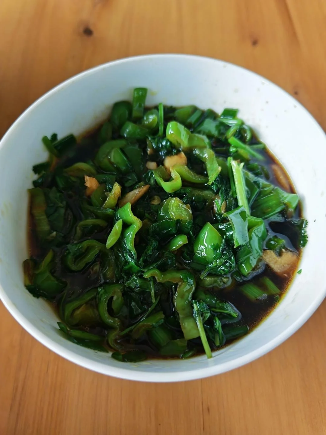 Pickled Chili Rings — A Breakfast Side for Congee
