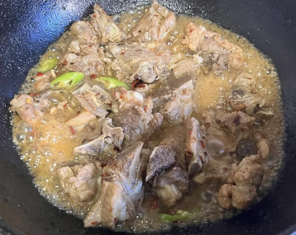 Spicy Braised Pork Ribs