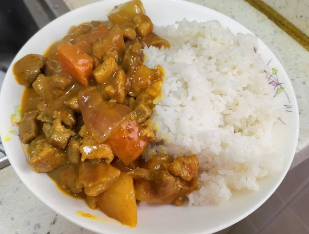 Japanese Curry Chicken Rice