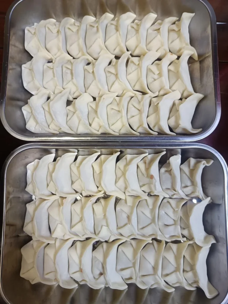 Juicy Chinese Cabbage and Pork Dumplings