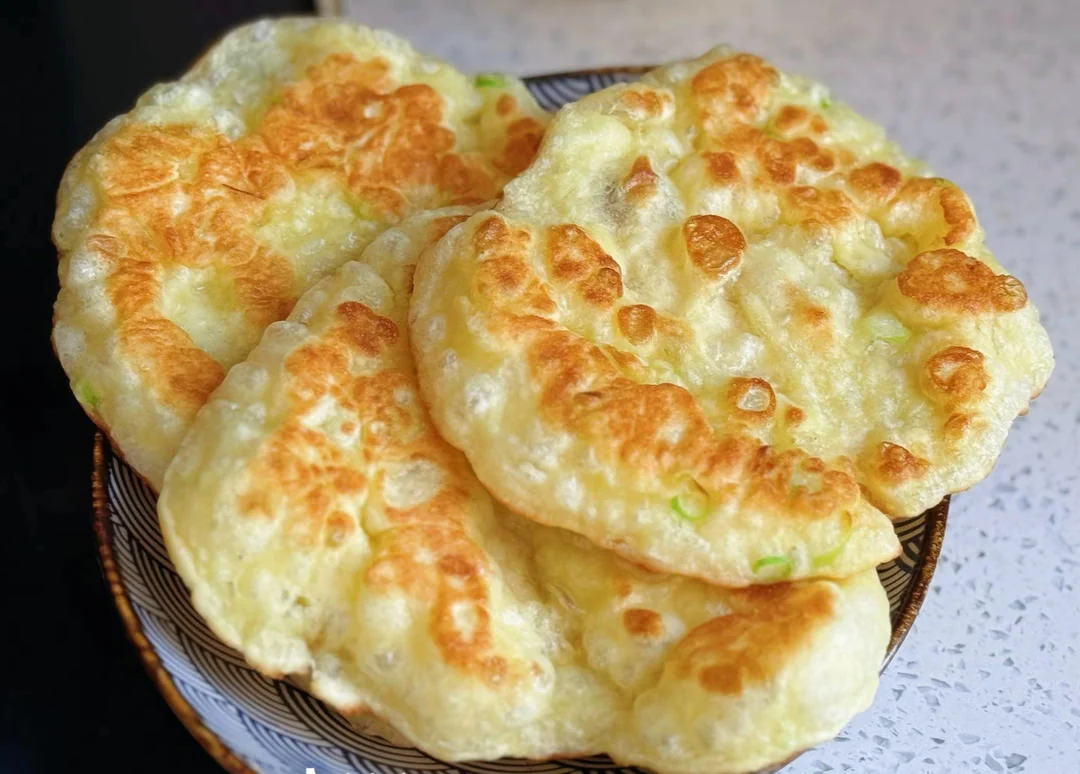 Yeast-Risen Bubble Flatbread