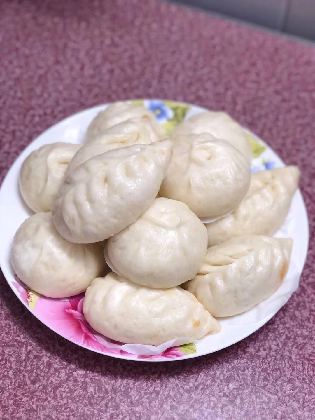 Pickled Mustard Greens and Pork Steamed Buns