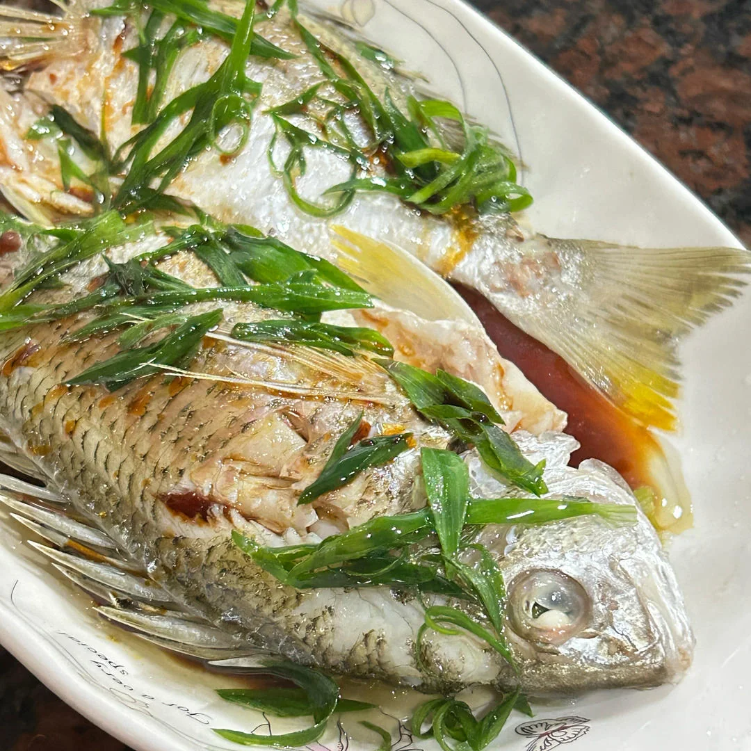 Steamed Yellowfin Sea Bream