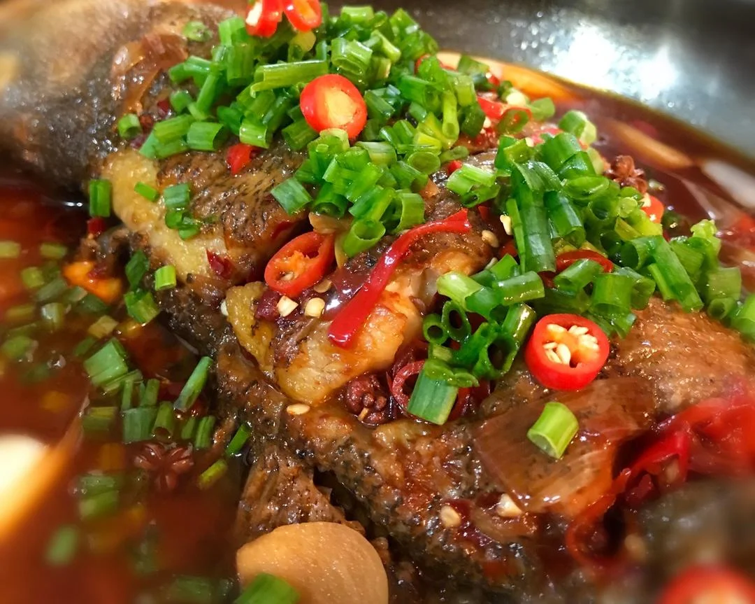 Braised Sea Bass