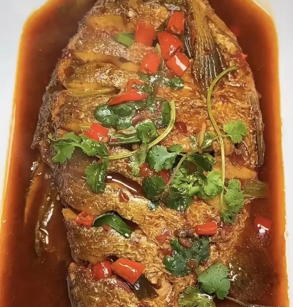 Braised Fish in Soy Sauce