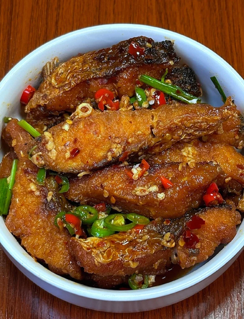 Crispy Spicy Fish Chunks