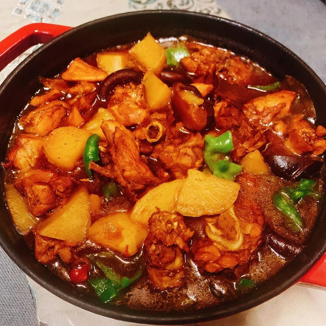 Huang Men Chicken Rice (Braised Chicken with Rice)