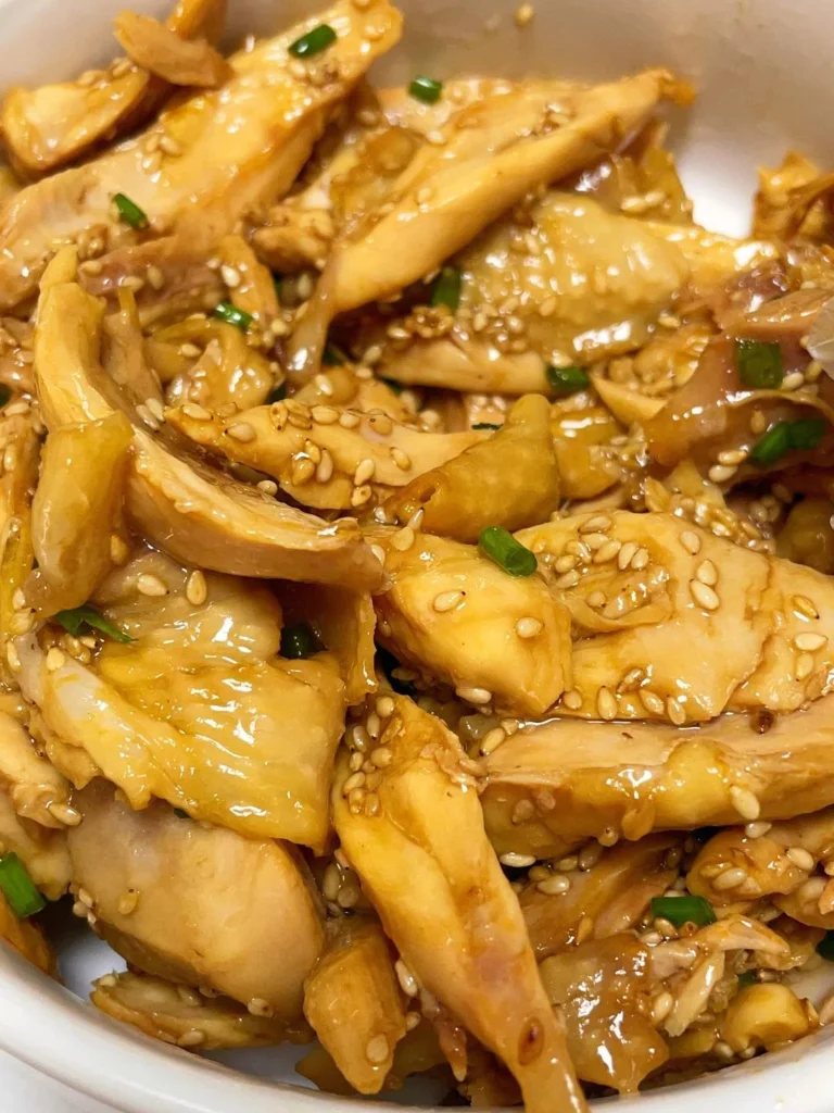 Scallion Oil Shredded Chicken Drumsticks