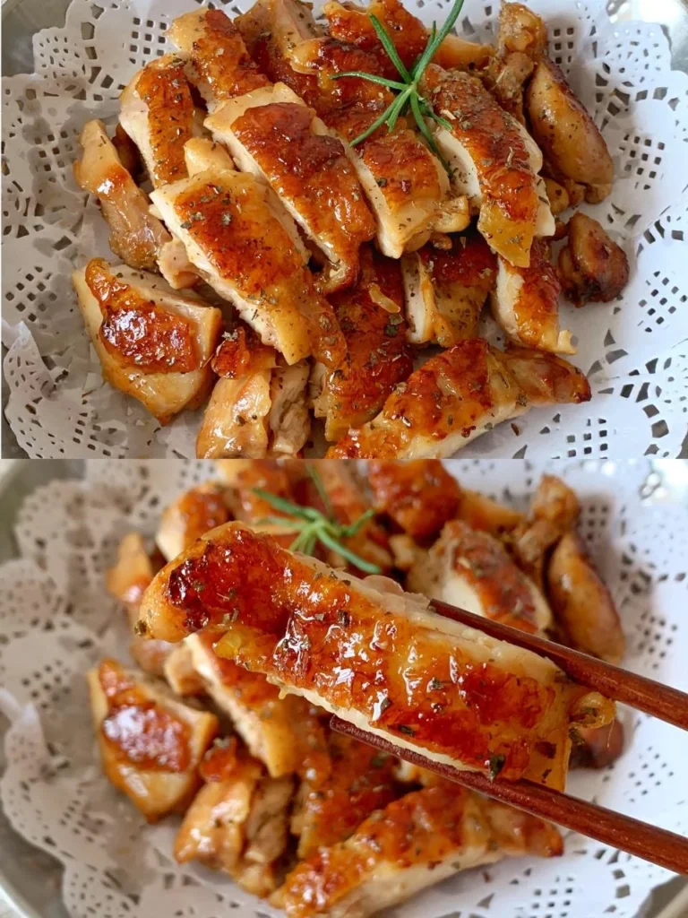 Crispy Skin Pan-Fried Chicken Thighs